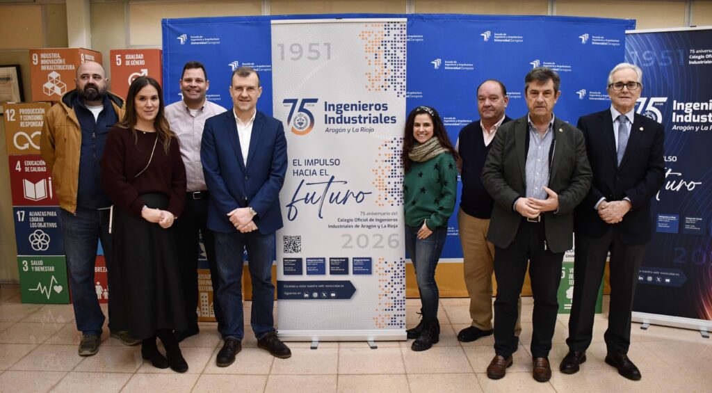 Los Ingenieros Industriales de Aragón y La Rioja estrenan imagen y celebran 75 años impulsando ingeniería y sociedad 1 75 ANIVERSARIO COIIAR