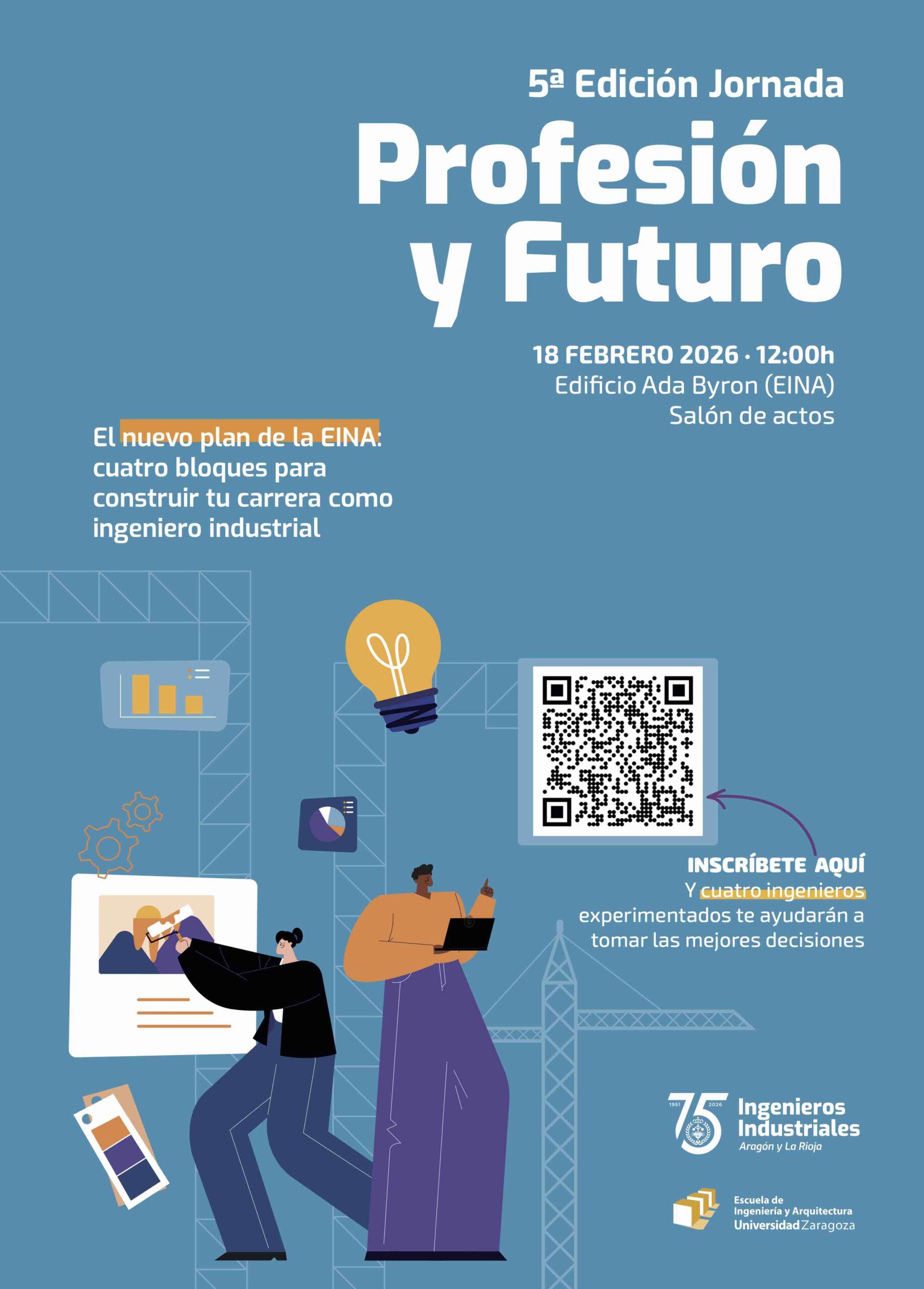 Cartel 5aJornadaProfesionyFuturo RGD scaled