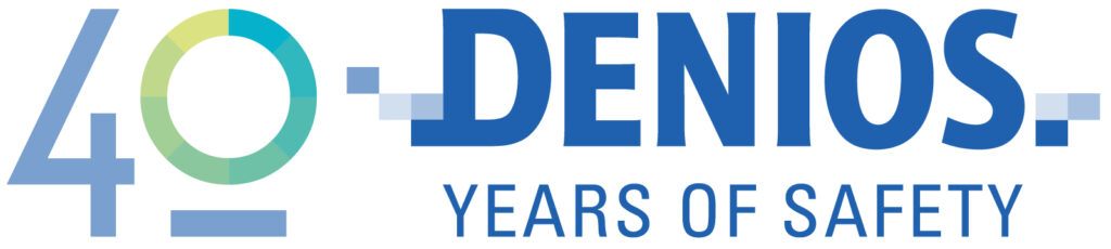 40 years denios logo sRGB web