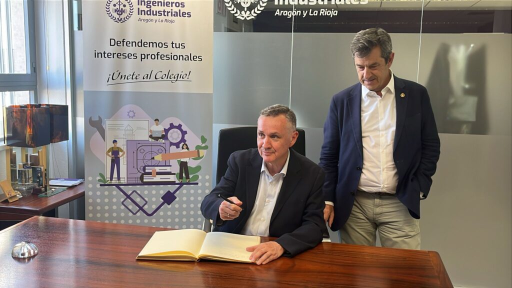 Los Ingenieros Industriales analizan en Zaragoza el papel del hidrógeno en la transición energética europea con una visión global del sector 1 WhatsApp Image 2026 06 18 at 16.39.24