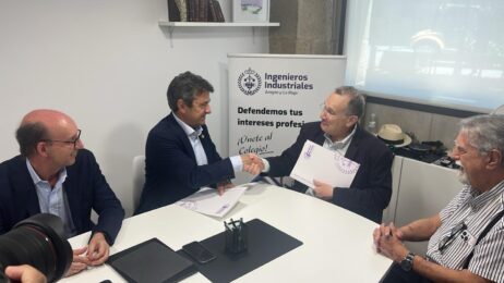 El Colegio de Ingenieros Industriales de Aragón y la Rioja y UNIR firman un acuerdo para impulsar la formación de los ingenieros industriales con condiciones académicas preferentes
