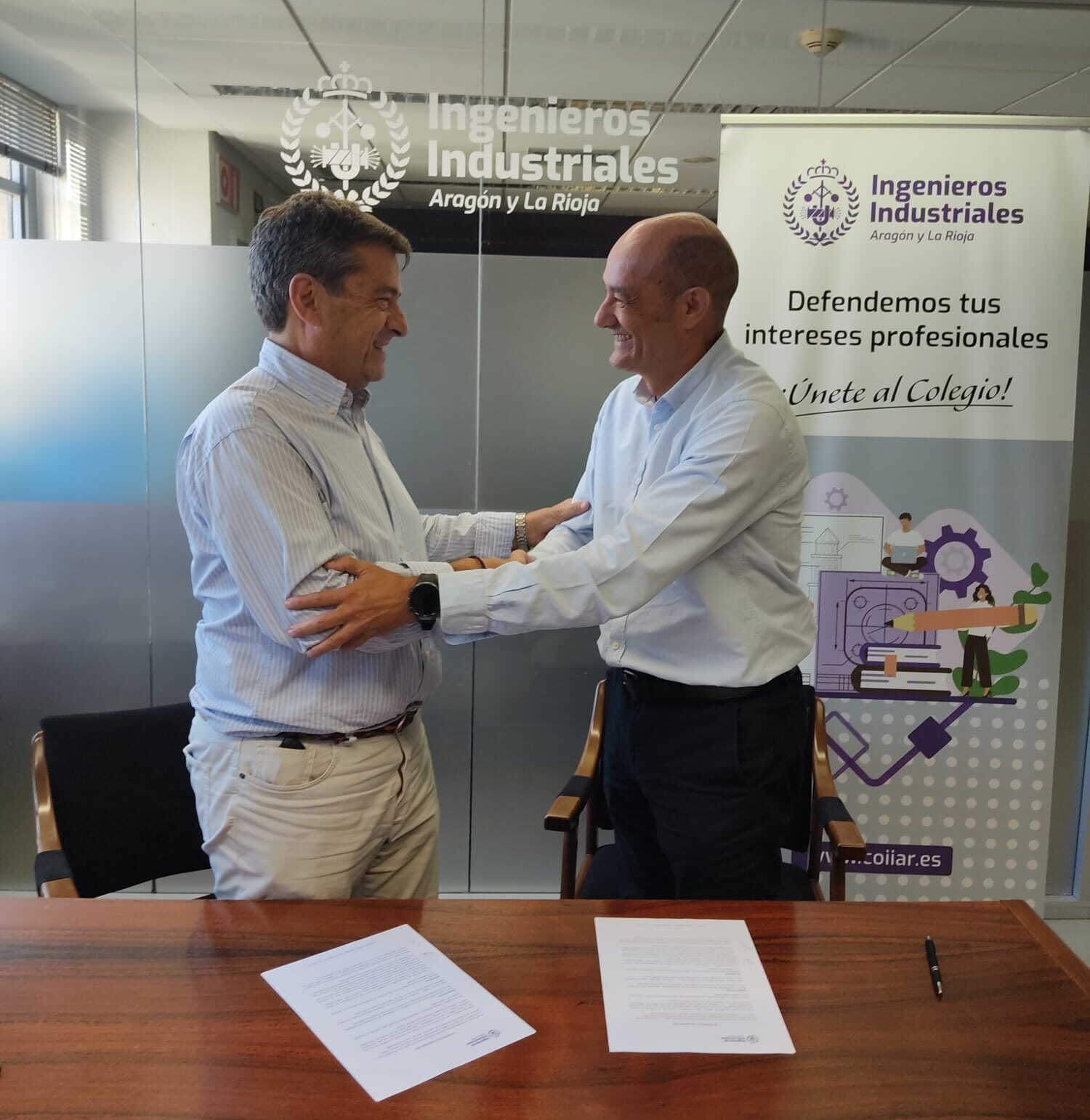 La Asociación de Ingenieros Industriales de Aragón y Grupo Samca refuerzan su colaboración para impulsar el talento y la innovación industrial 1 WhatsApp Image 2026 09 02 at 12.31.22 1 edited